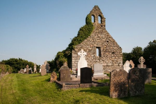 Tomhaagard is a village found along the Norman Way in Wexford, Ireland. It contains a holy well and a ruined medieval church with a double bellcote..